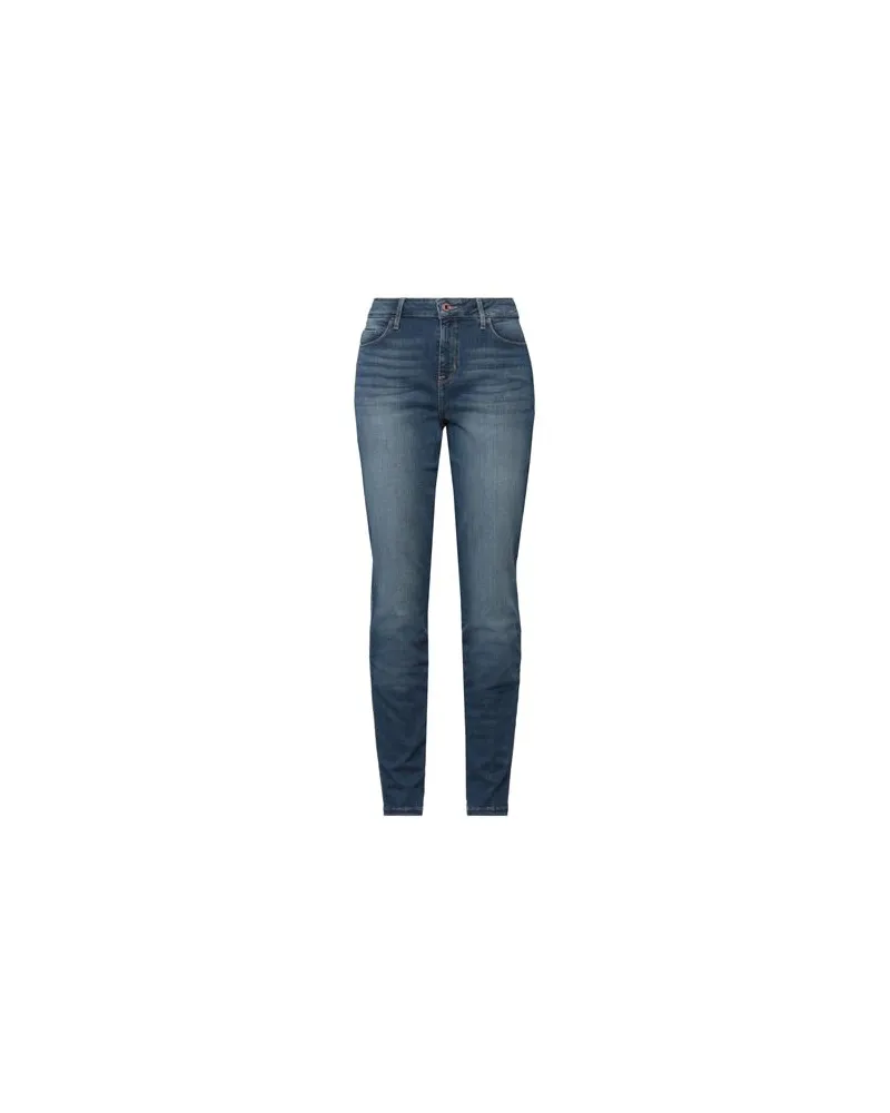 Guess HOSEN & RÖCKE - Jeanshosenauf YOOX.COM Blau