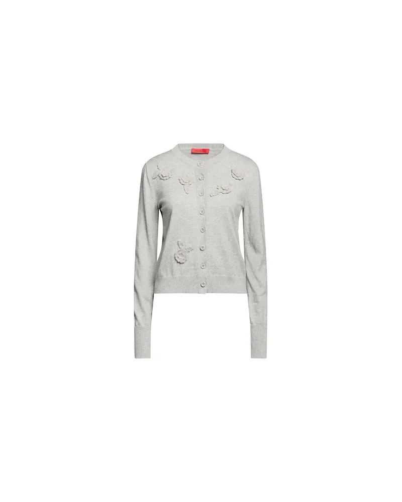 MAX&Co. STRICKWAREN - Strickjackenauf YOOX.COM Hellgrau