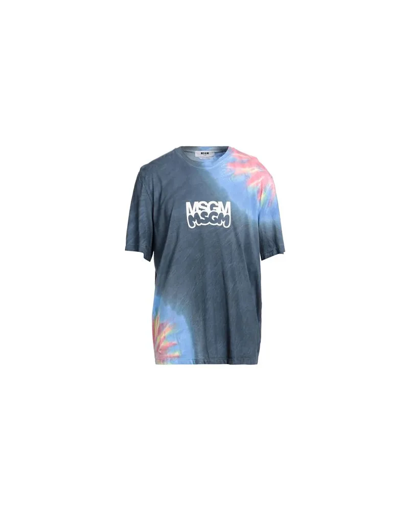 MSGM TOPS - T-shirtsauf YOOX.COM Taubenblau