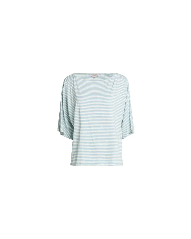 Camicettasnob TOPS - T-shirtsauf YOOX.COM Himmelblau
