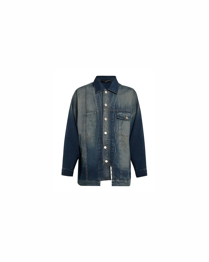 Isabel Benenato JACKEN & MÄNTEL - Jeansjacken/Mäntelauf YOOX.COM Blau