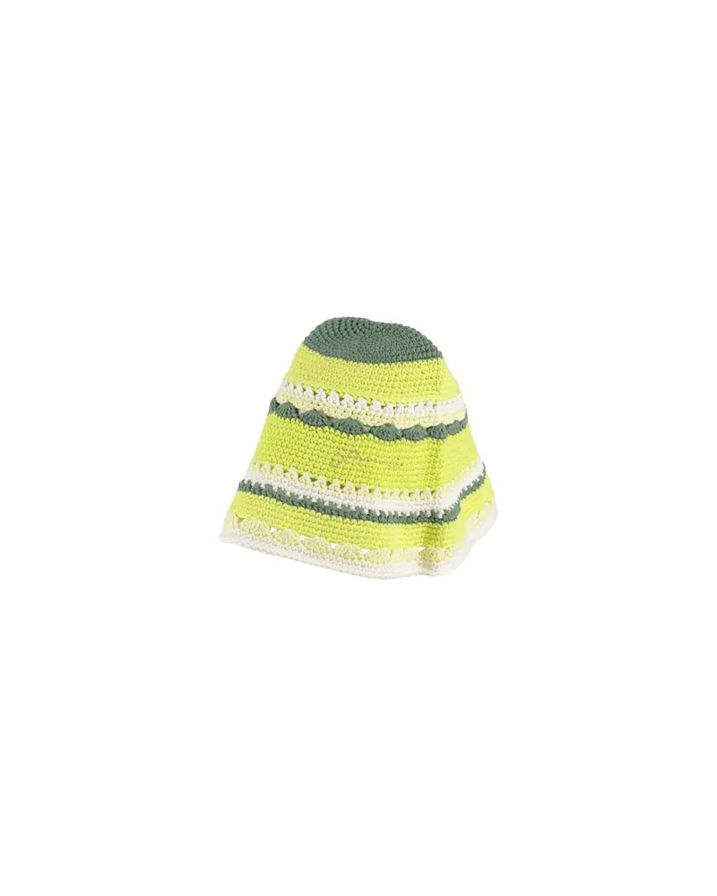 Ganni ACCESSOIRES - Mützen & Hüteauf YOOX.COM Limettengrün