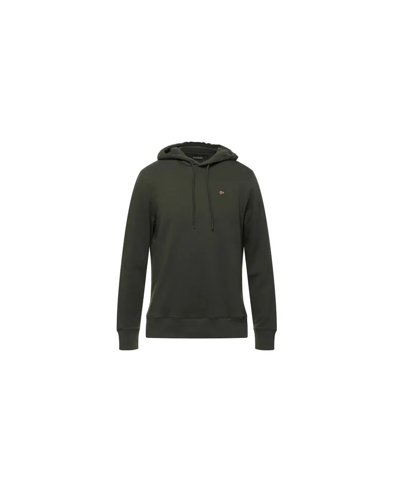 Napapijri TOPS - Sweatshirtsauf YOOX.COM Militärgrün