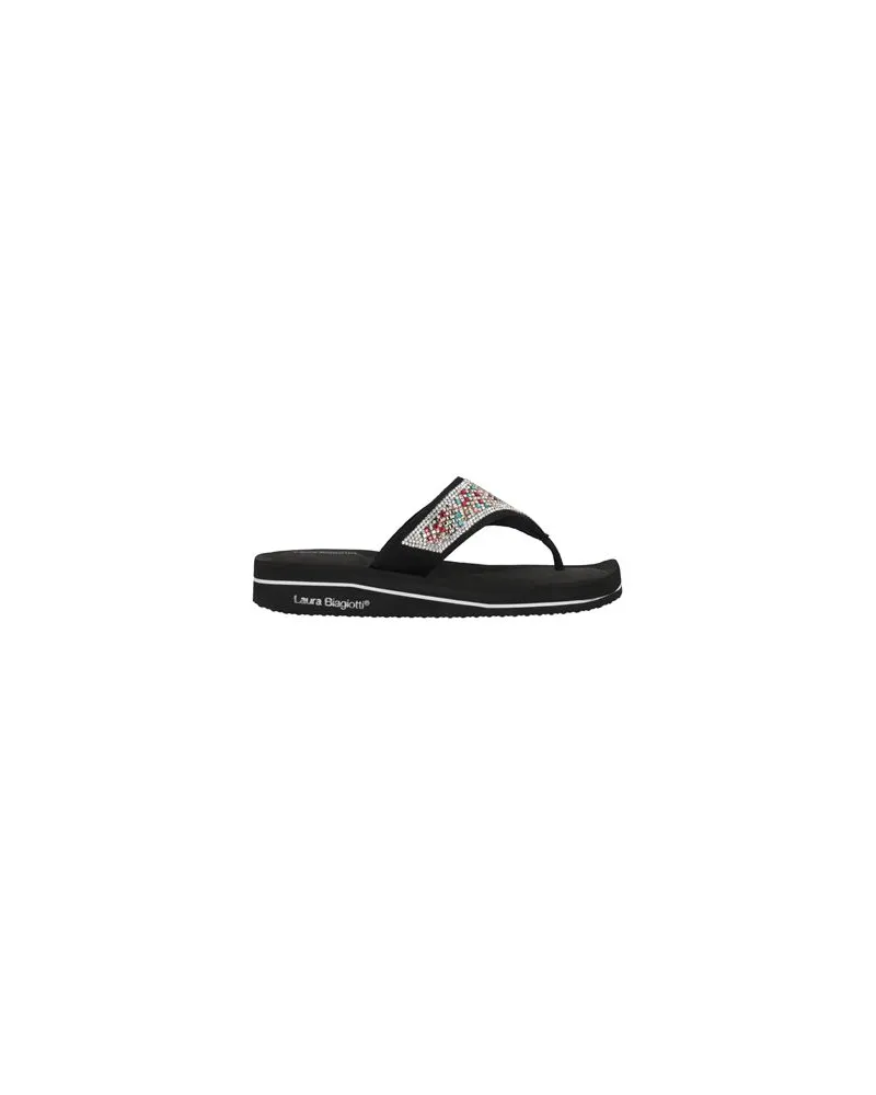 Laura Biagiotti SCHUHE - Zehentrennerauf YOOX.COM Schwarz