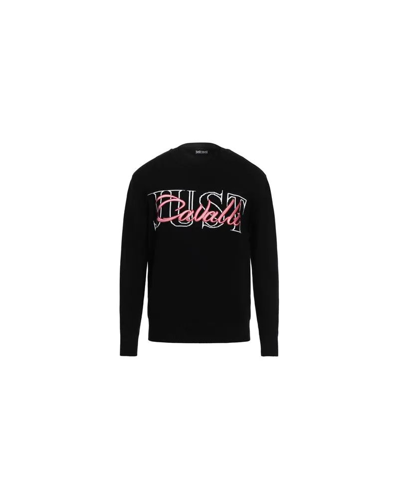 Just Cavalli STRICKWAREN - Pulloverauf YOOX.COM Schwarz