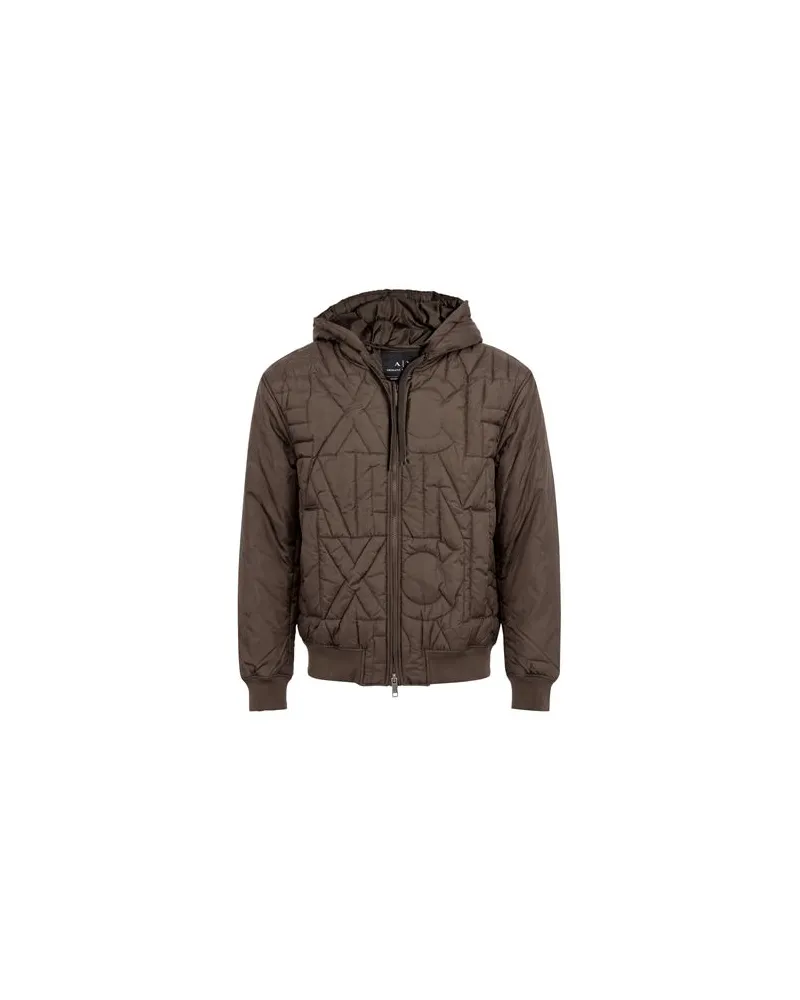 Armani Exchange JACKEN & MÄNTEL - Pufferjacken & Daunenjackenauf YOOX.COM Militärgrün