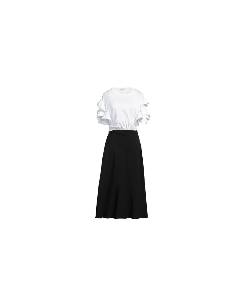 Kaos KLEIDER - Maxi-Kleiderauf YOOX.COM Schwarz