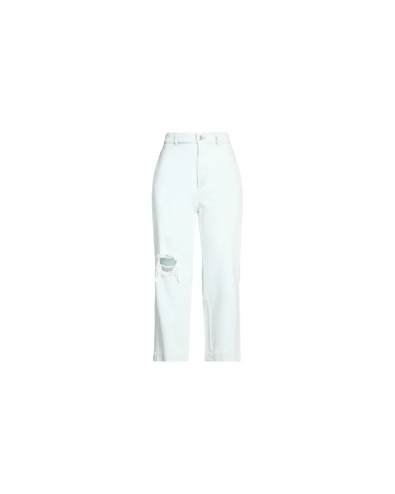 PLAN C HOSEN & RÖCKE - Jeanshosenauf YOOX.COM Blau