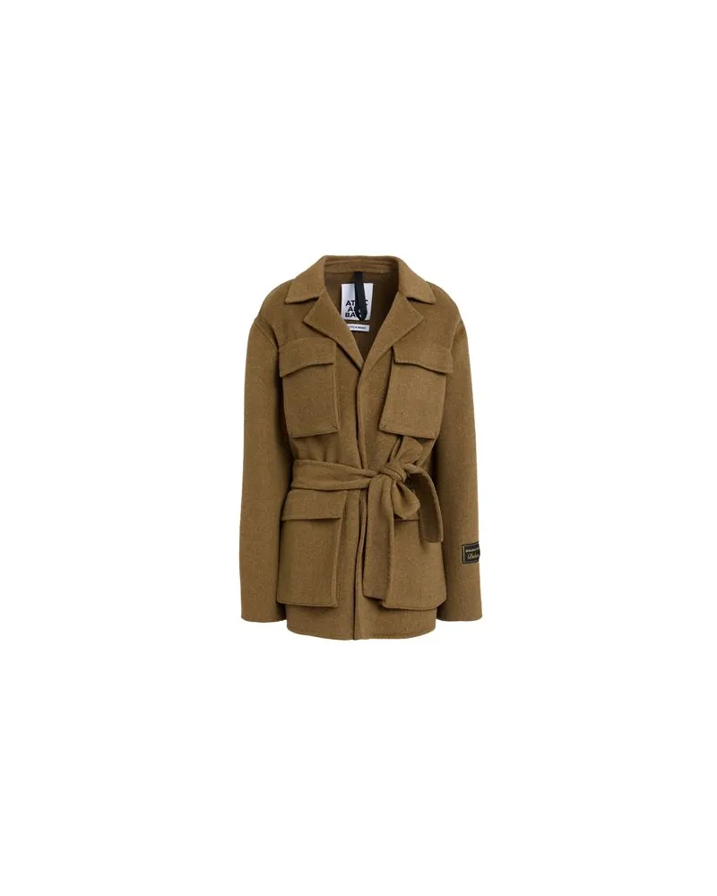 Attic and Barn JACKEN & MÄNTEL - Mäntelauf YOOX.COM Khaki