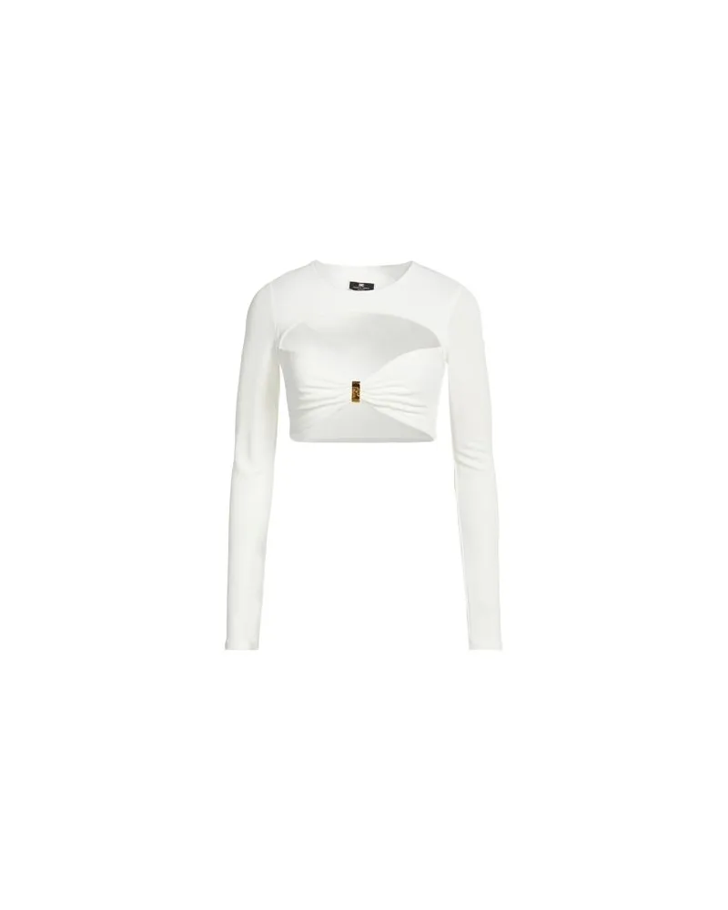Elisabetta Franchi TOPS - Topsauf YOOX.COM Elfenbein