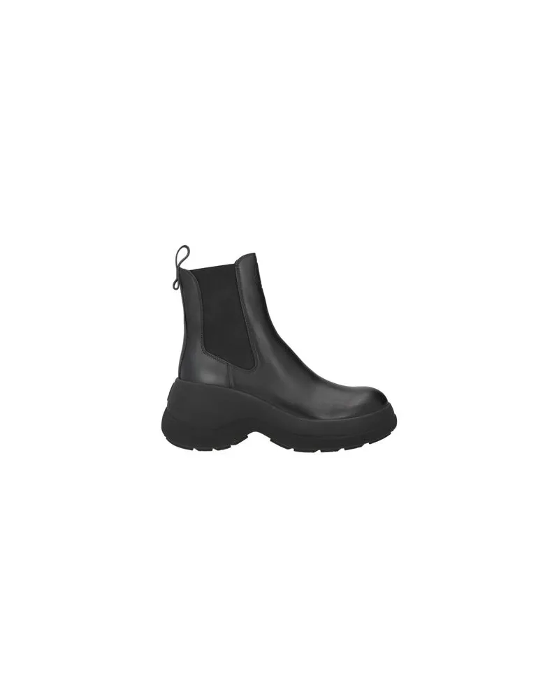 Moncler SCHUHE - Stiefelettenauf YOOX.COM Schwarz