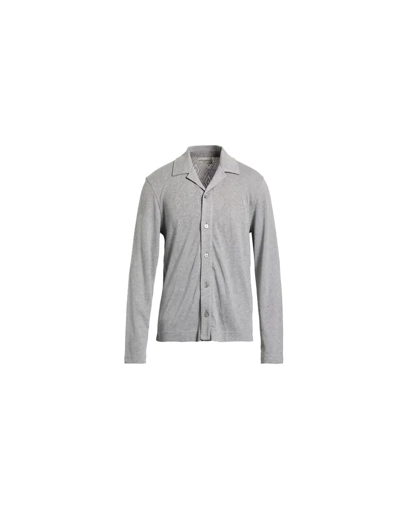 Officine Generale STRICKWAREN - Strickjackenauf YOOX.COM Grau
