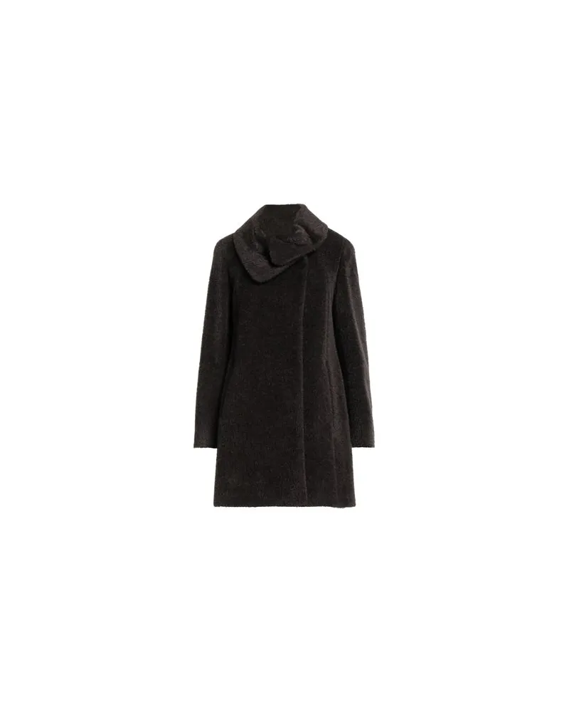 Cinzia Rocca ICONS - JACKEN & MÄNTEL - Mäntelauf YOOX.COM Dunkelbraun