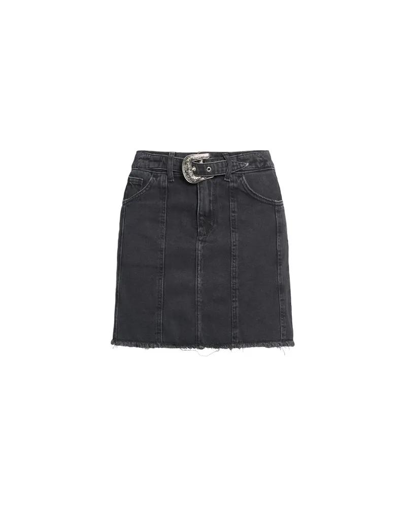 Liu Jo HOSEN & RÖCKE - Jeansröckeauf YOOX.COM Schwarz