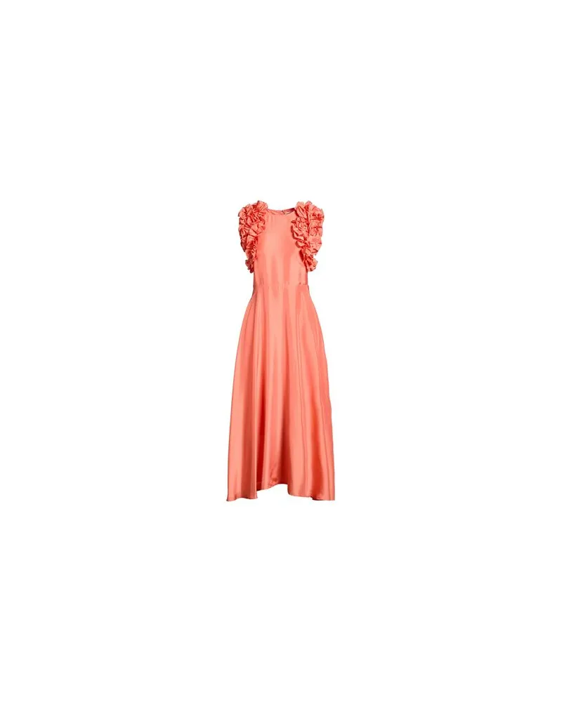 Essentiel KLEIDER - Maxi-Kleiderauf YOOX.COM Orange