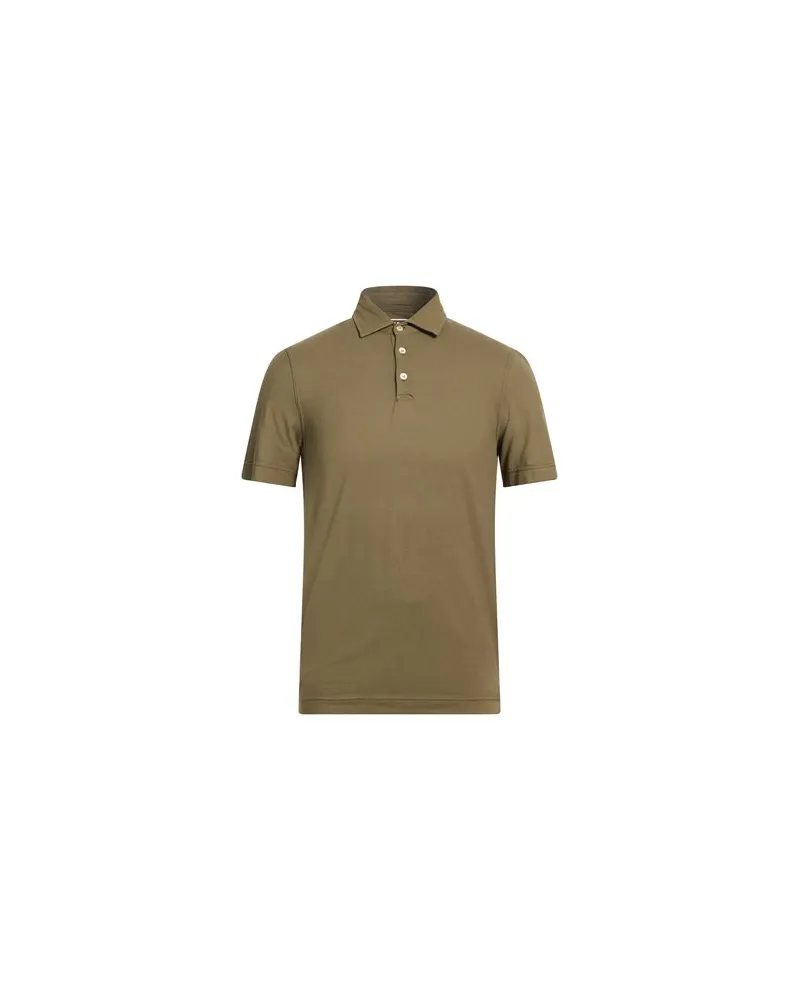 Fedeli TOPS - Poloshirtsauf YOOX.COM Militärgrün