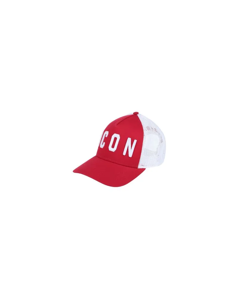 Dsquared2 X IBRAHIMOVIC ICON - ACCESSOIRES - Mützen & Hüteauf YOOX.COM Rot