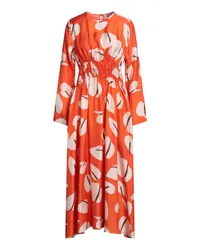 ALYSI Midi-Kleid Orange