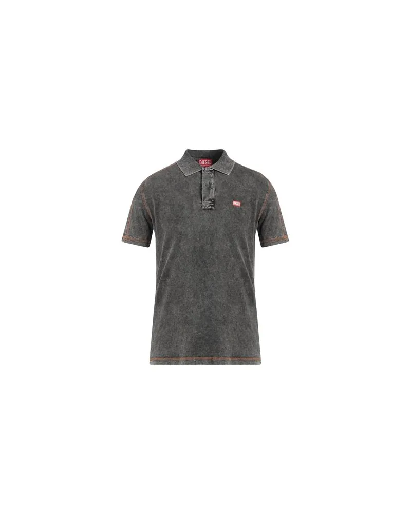 Diesel TOPS - Poloshirtsauf YOOX.COM Braungrau