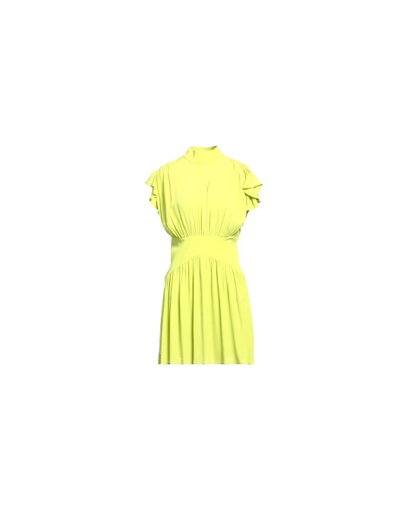 Semicouture KLEIDER - Mini-Kleiderauf YOOX.COM Limettengrün