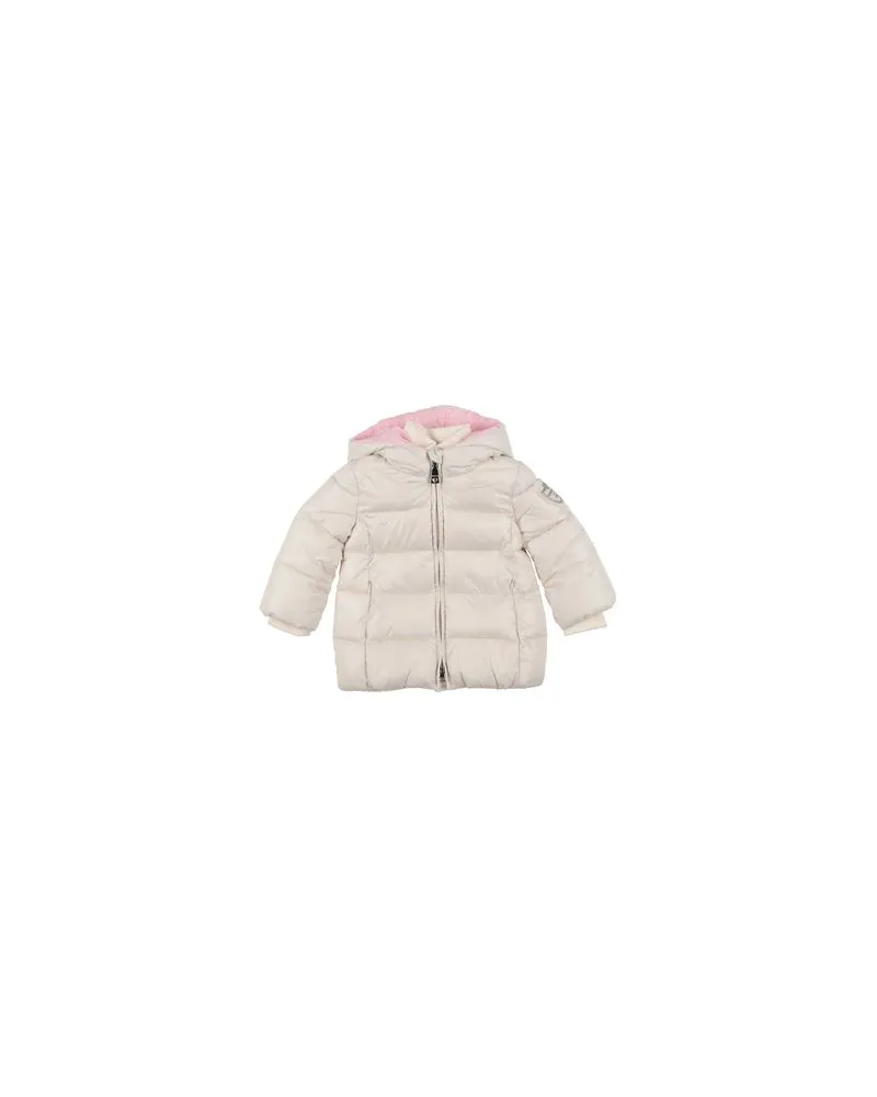 Monnalisa JACKEN & MÄNTEL - Pufferjacken & Daunenjackenauf YOOX.COM Elfenbein