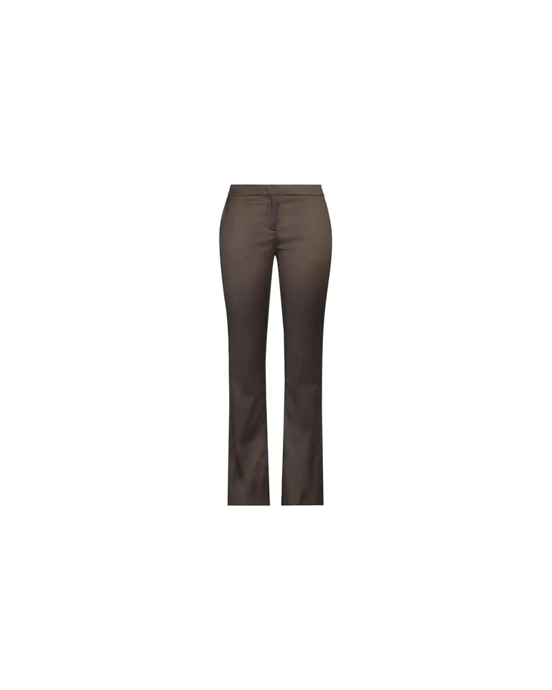 Semicouture HOSEN & RÖCKE - Hosenauf YOOX.COM Braun