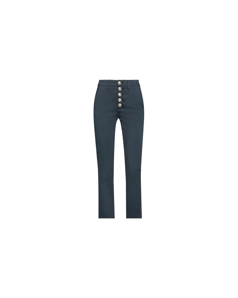 Dondup HOSEN & RÖCKE - Hosenauf YOOX.COM Marineblau