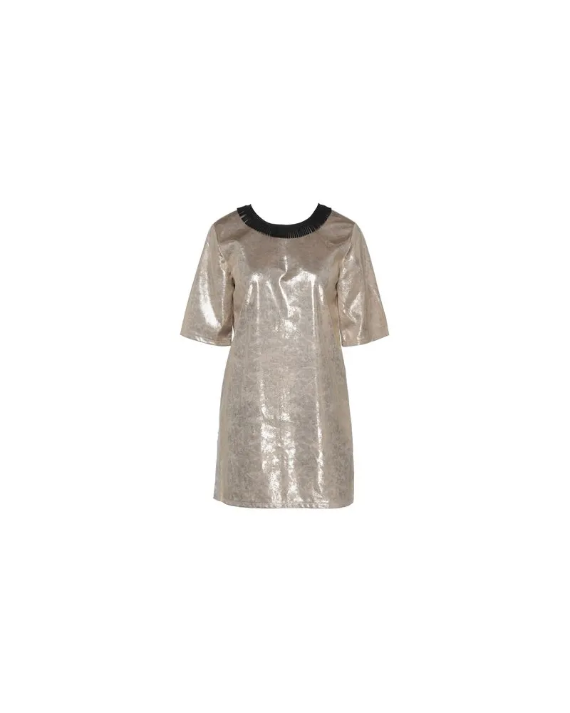 Le Volière KLEIDER - Mini-Kleiderauf YOOX.COM Gold