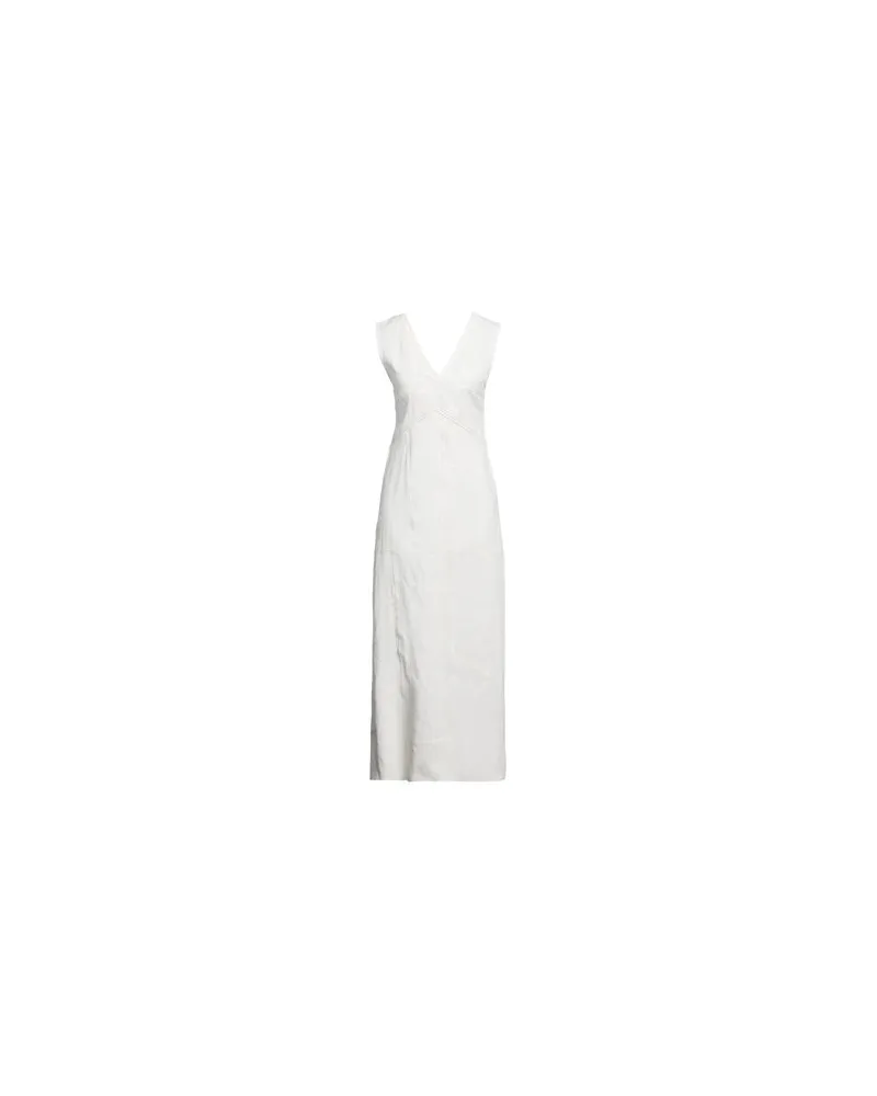 Jil Sander KLEIDER - Maxi-Kleiderauf YOOX.COM Weiß