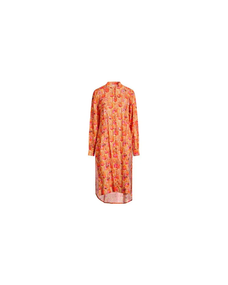 Connor & Blake KLEIDER - Midi-Kleiderauf YOOX.COM Orange