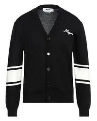 MSGM Strickjacke Schwarz