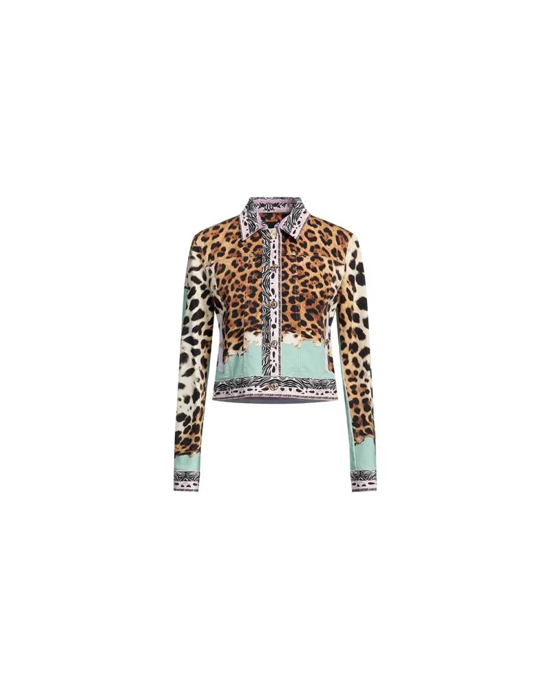 Just Cavalli JACKEN & MÄNTEL - Jeansjacken/Mäntelauf YOOX.COM Kamel