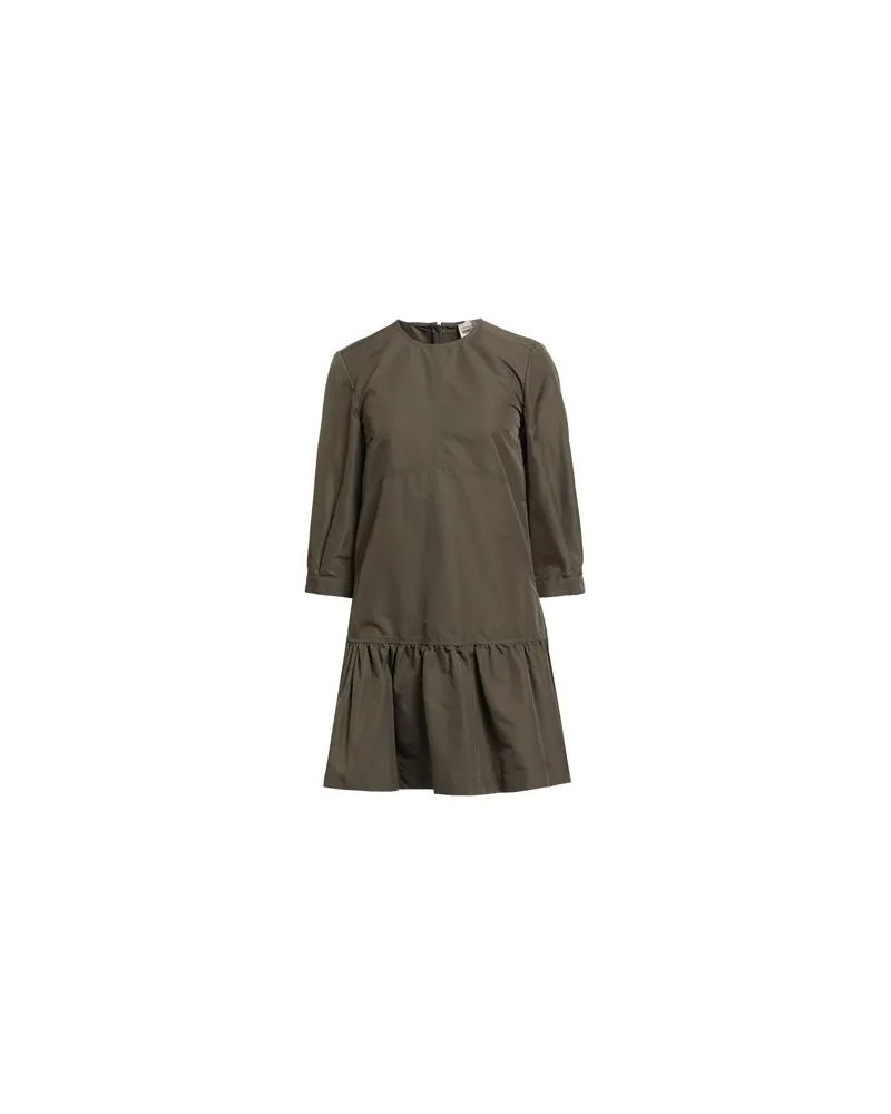 Semicouture KLEIDER - Mini-Kleiderauf YOOX.COM Militärgrün