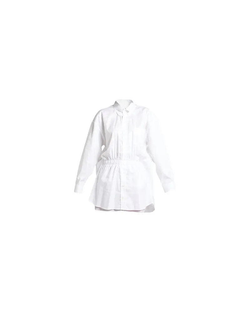 Maison Margiela OVERALLS - Playsuitsauf YOOX.COM Weiß