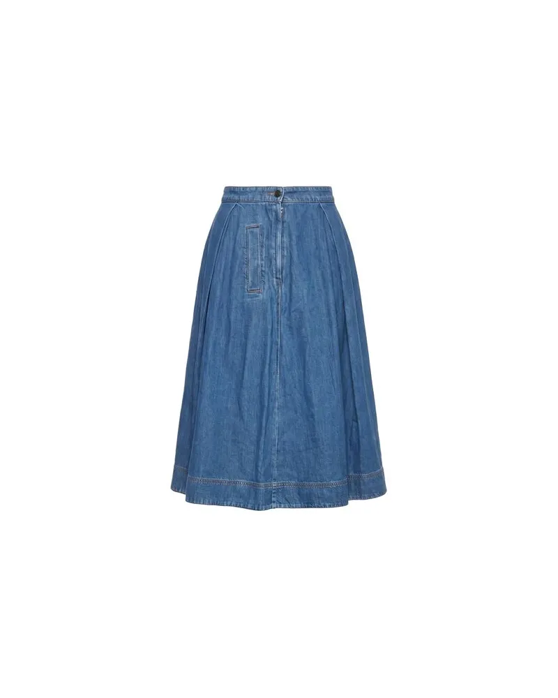 Max Mara HOSEN & RÖCKE - Jeansröckeauf YOOX.COM Blau