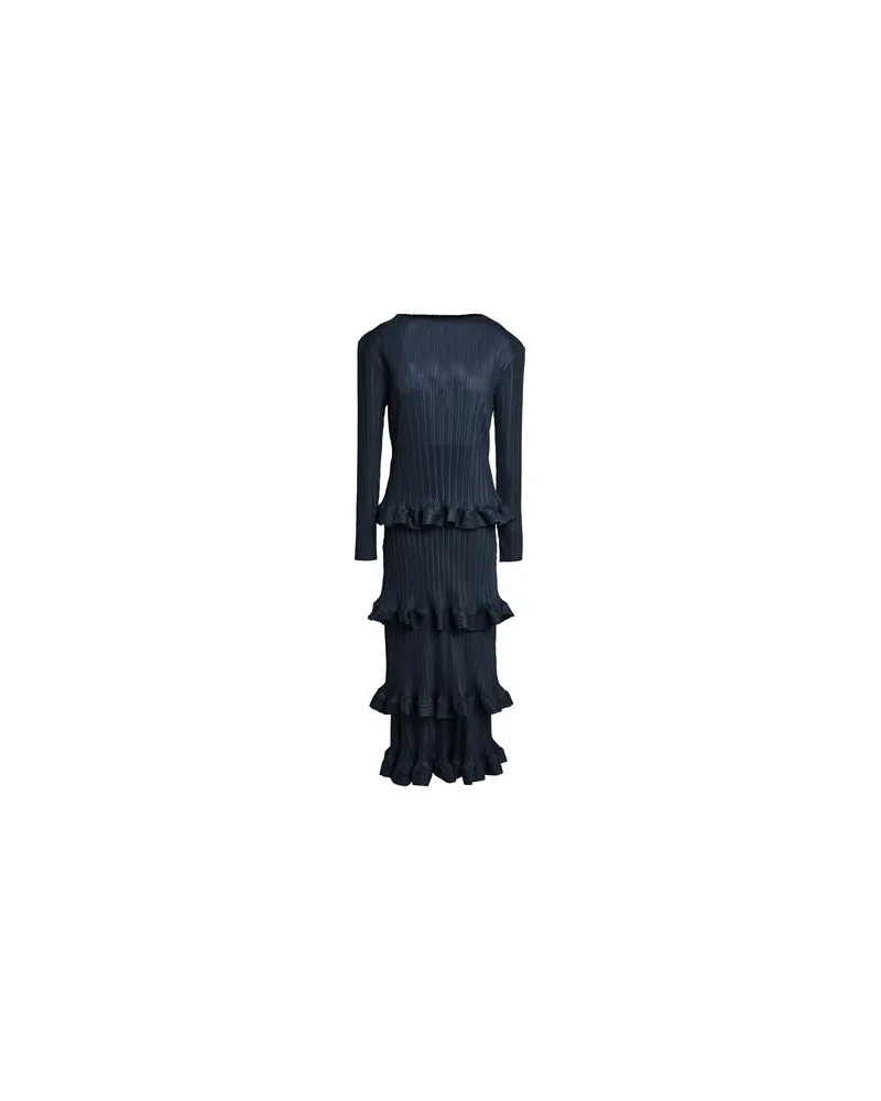 MEIMEIJ KLEIDER - Midi-Kleiderauf YOOX.COM Nachtblau