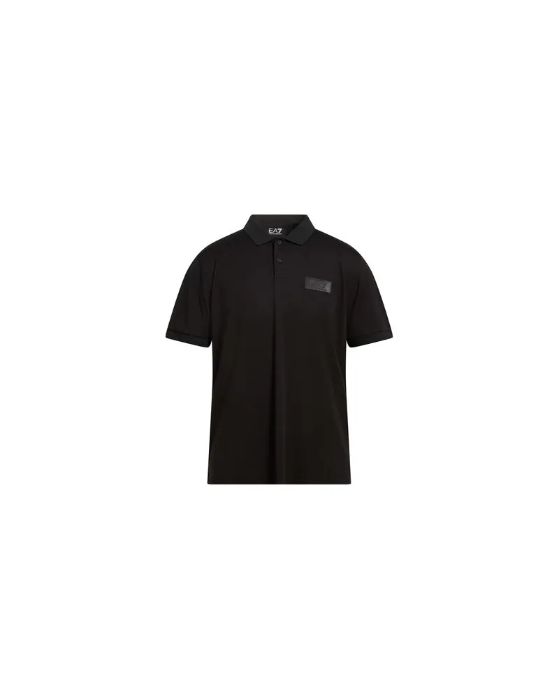 EA7 TOPS - Poloshirtsauf YOOX.COM Schwarz