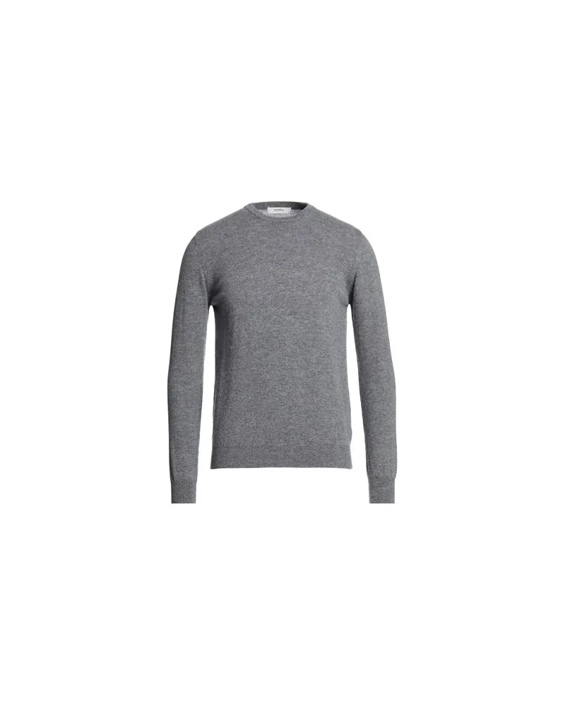 Alpha Studio STRICKWAREN - Pulloverauf YOOX.COM Grau