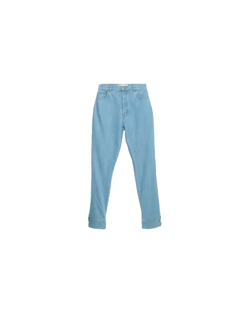 Marques ' Almeida HOSEN & RÖCKE - Jeanshosenauf YOOX.COM Blau
