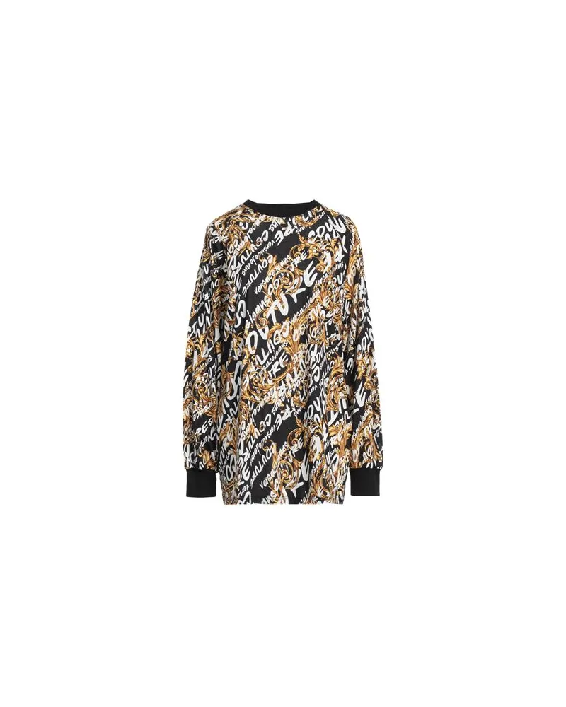 Versace Jeans TOPS - T-shirtsauf YOOX.COM Schwarz