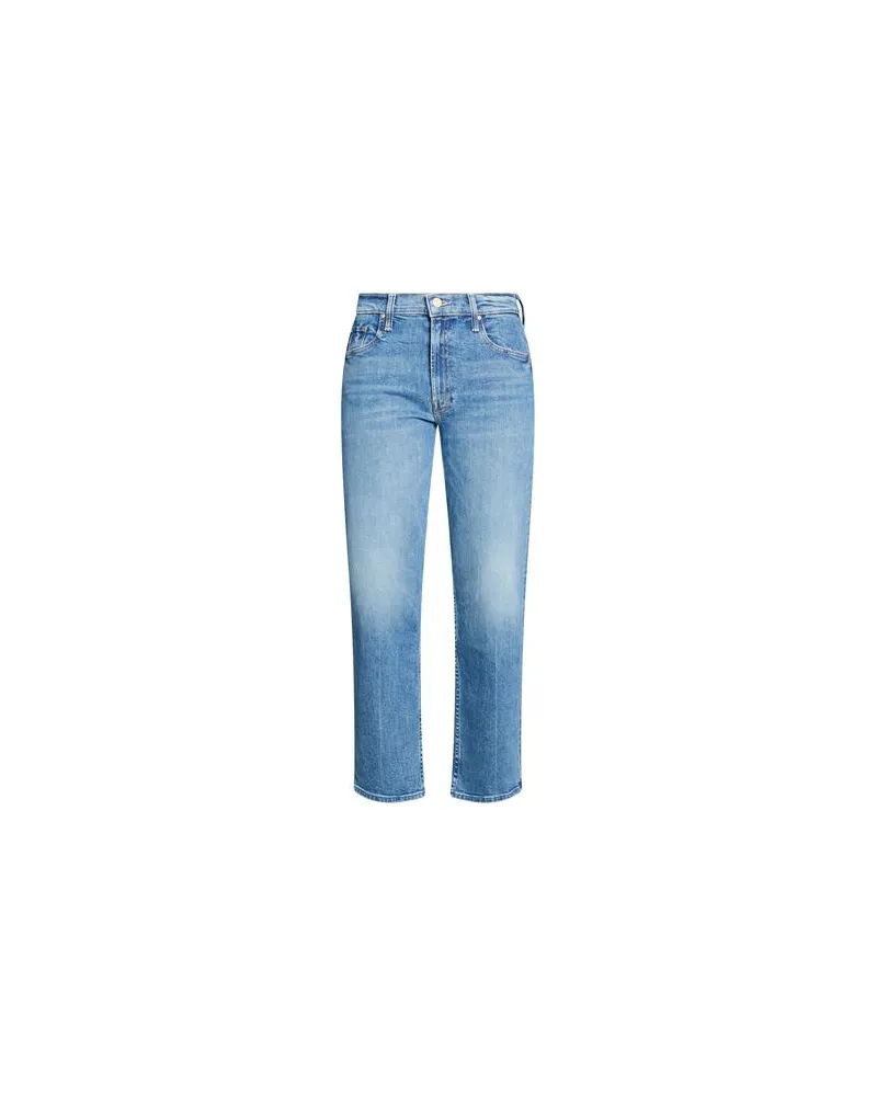 Mother HOSEN & RÖCKE - Jeanshosenauf YOOX.COM Blau