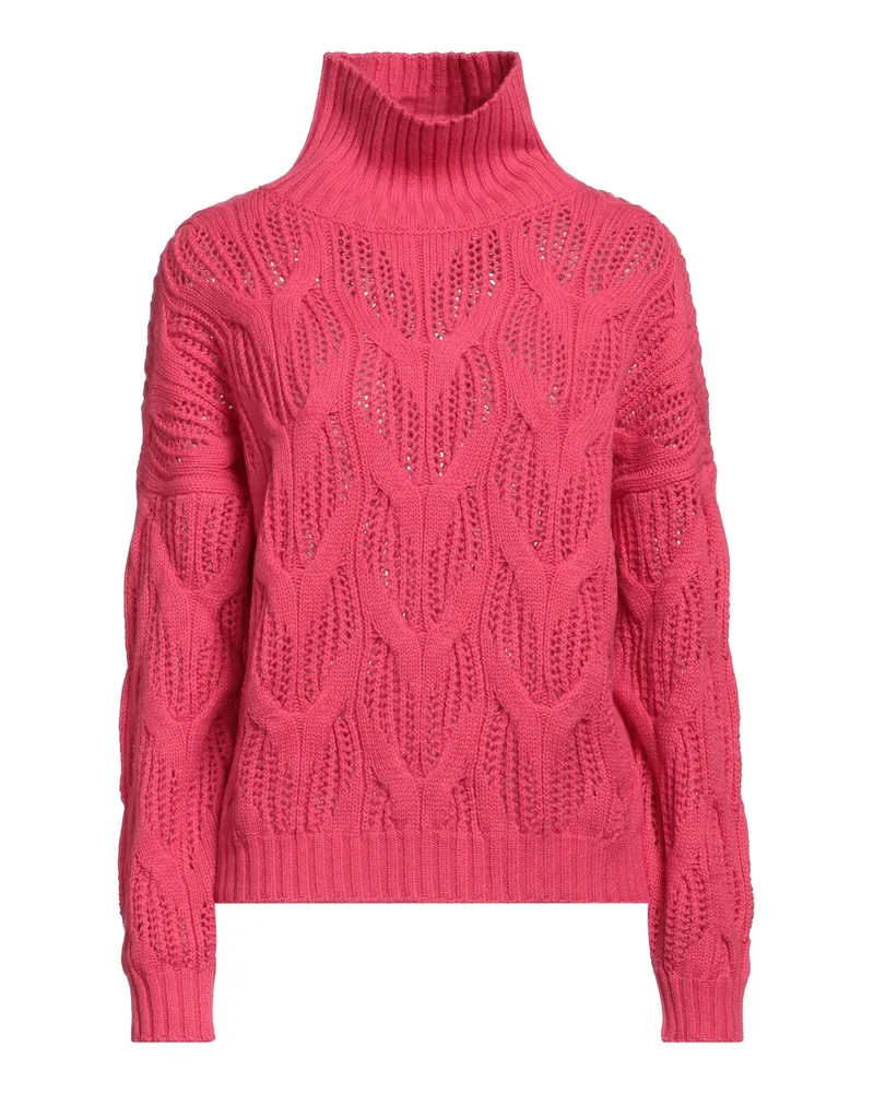 Gentryportofino Rollkragenpullover Magenta