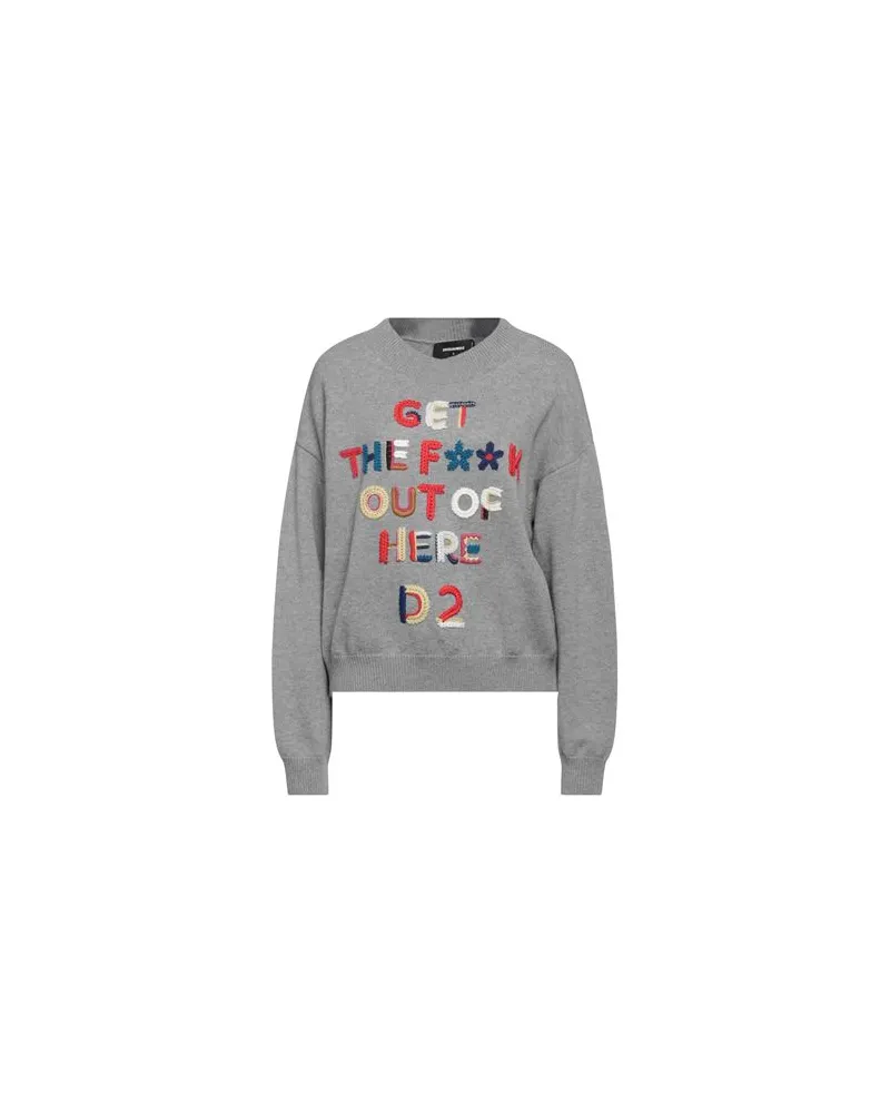 Dsquared2 STRICKWAREN - Pulloverauf YOOX.COM Grau