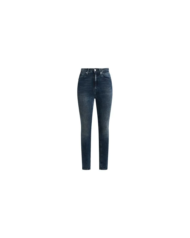 Calvin Klein HOSEN & RÖCKE - Jeanshosenauf YOOX.COM Nachtblau