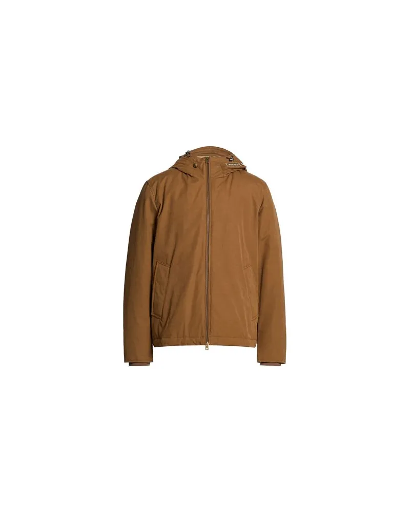 Woolrich JACKEN & MÄNTEL - Pufferjacken & Daunenjackenauf YOOX.COM Kamel