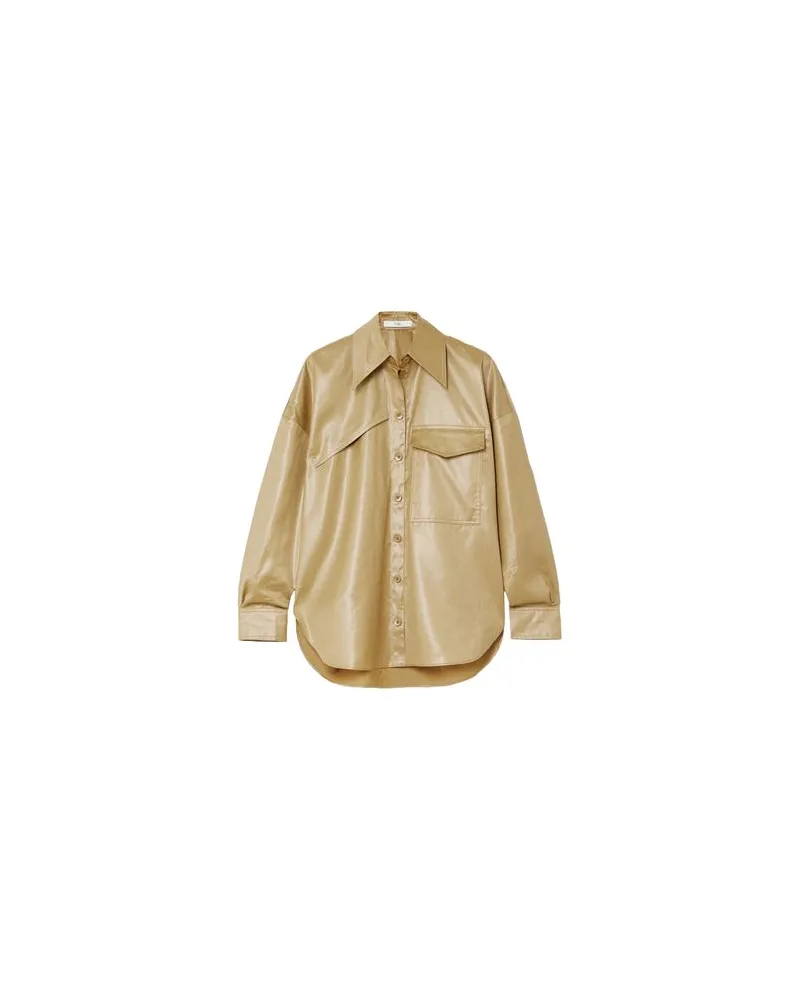 tibi TOPS - Hemdenauf YOOX.COM Sand