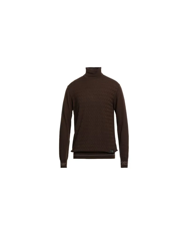 Roberto Cavalli STRICKWAREN - Rollkragenpulloverauf YOOX.COM Dunkelbraun