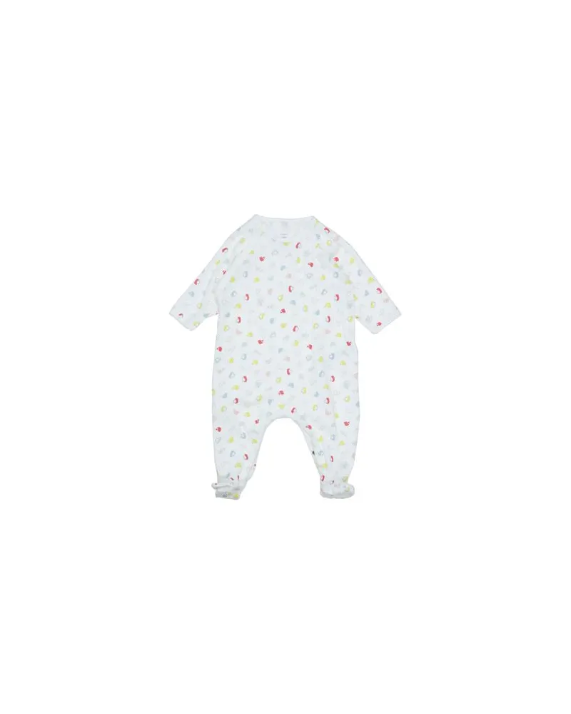 Petit Bateau NEUGEBORENE - Babystrampler & -Latzhoseauf YOOX.COM Weiß