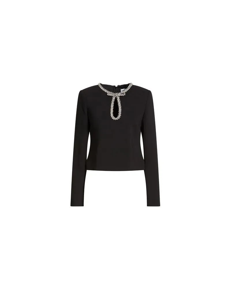 Self-Portrait TOPS - Topsauf YOOX.COM Schwarz