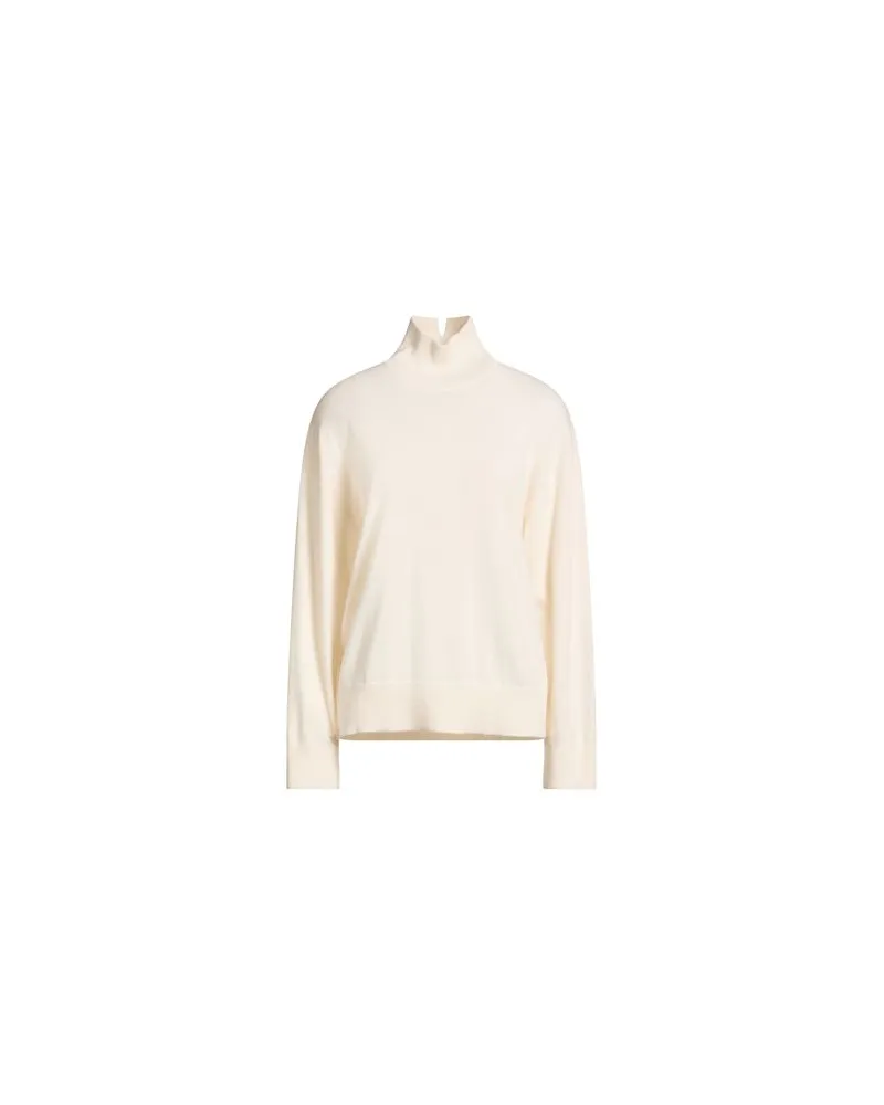 Burberry STRICKWAREN - Rollkragenpulloverauf YOOX.COM Cremeweiß